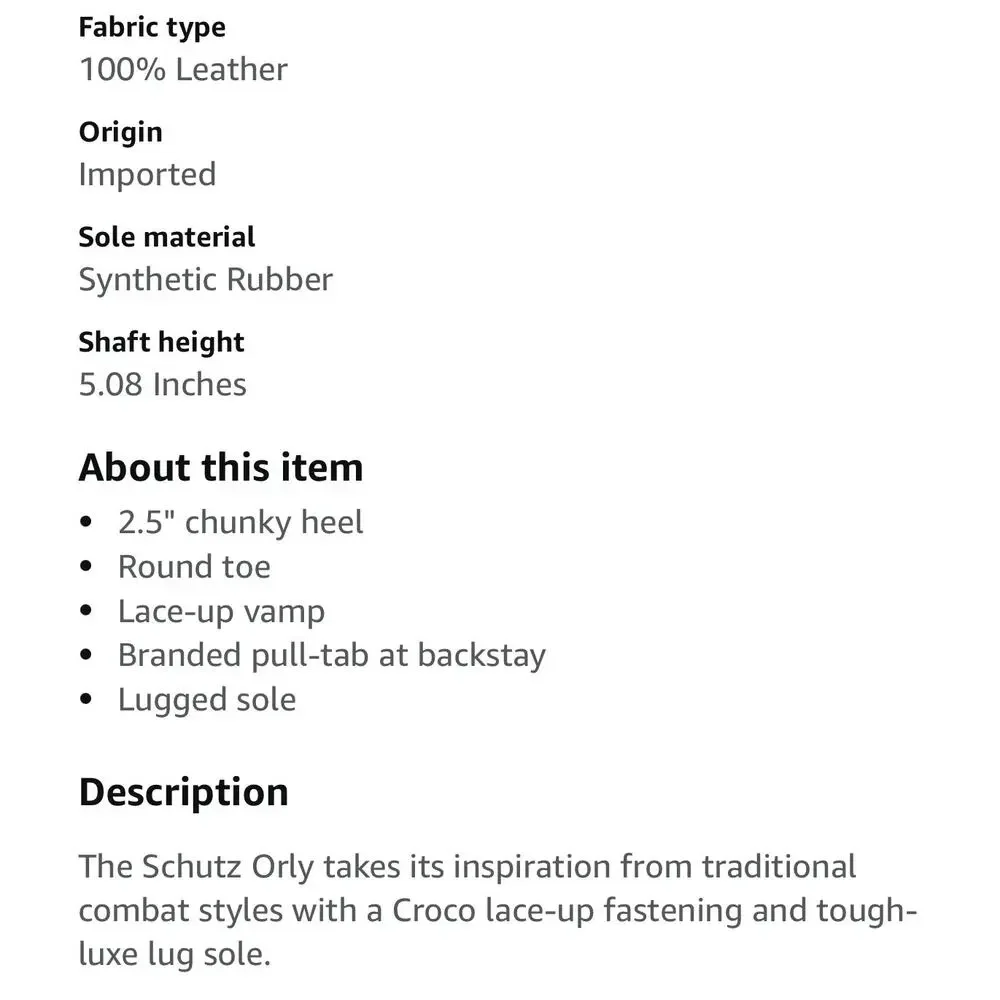 Schutz women’s Orly military boot green size 8 - Picture 8 of 8